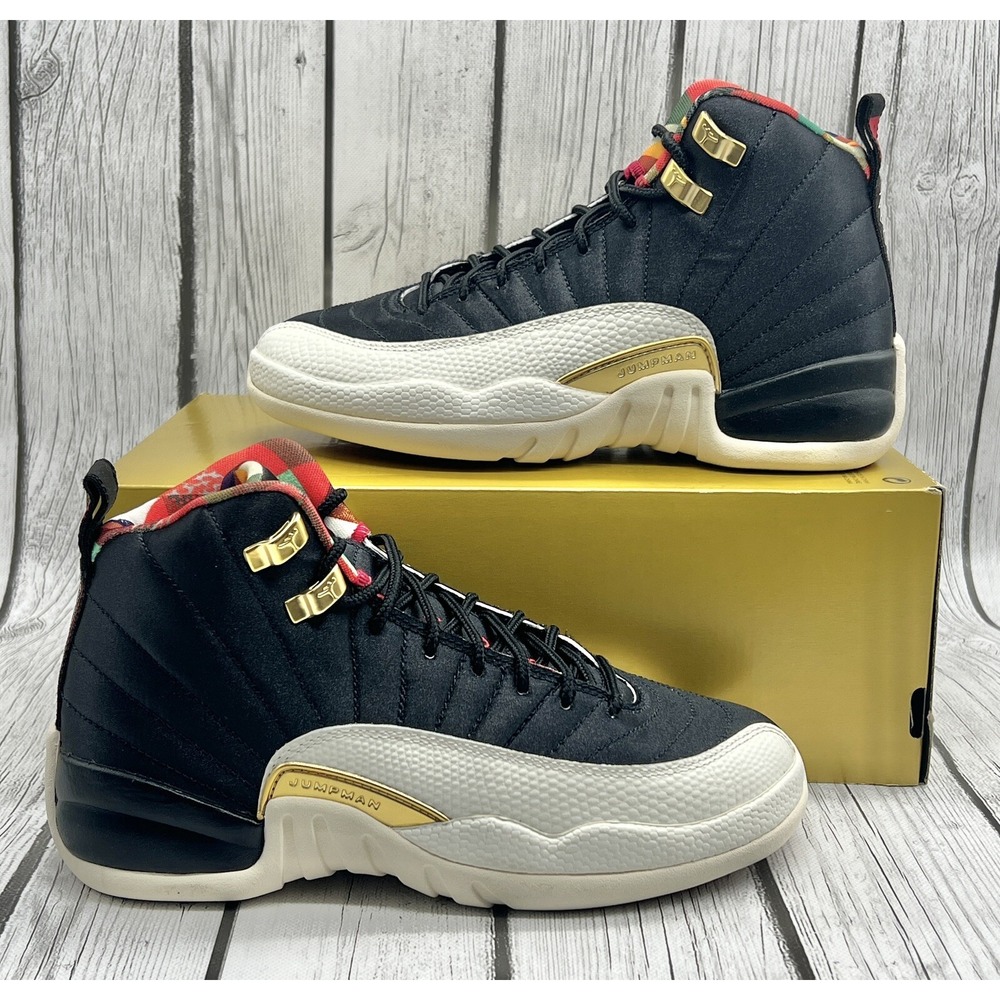 Nike Air Jordan 12 Retro GS 'Chinese New Year' 2019 Size 5Y BQ6497-006